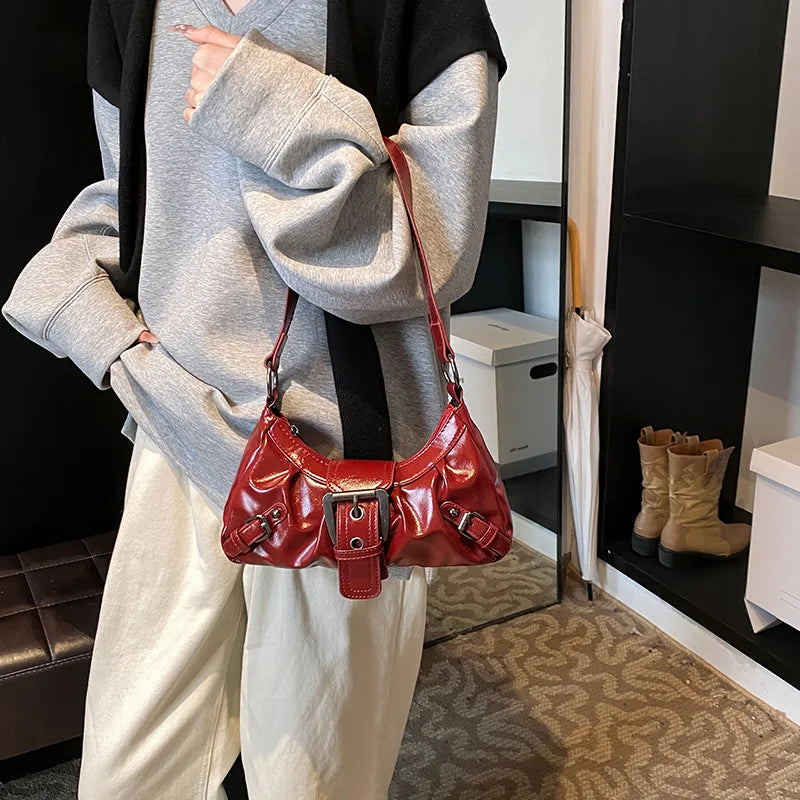 Y2K Retro Shoulder Bag Women