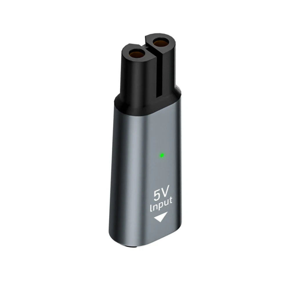 USB-C to Philips OneBlade Adapter – Type-C Charger Converter for QP Series Trimmers