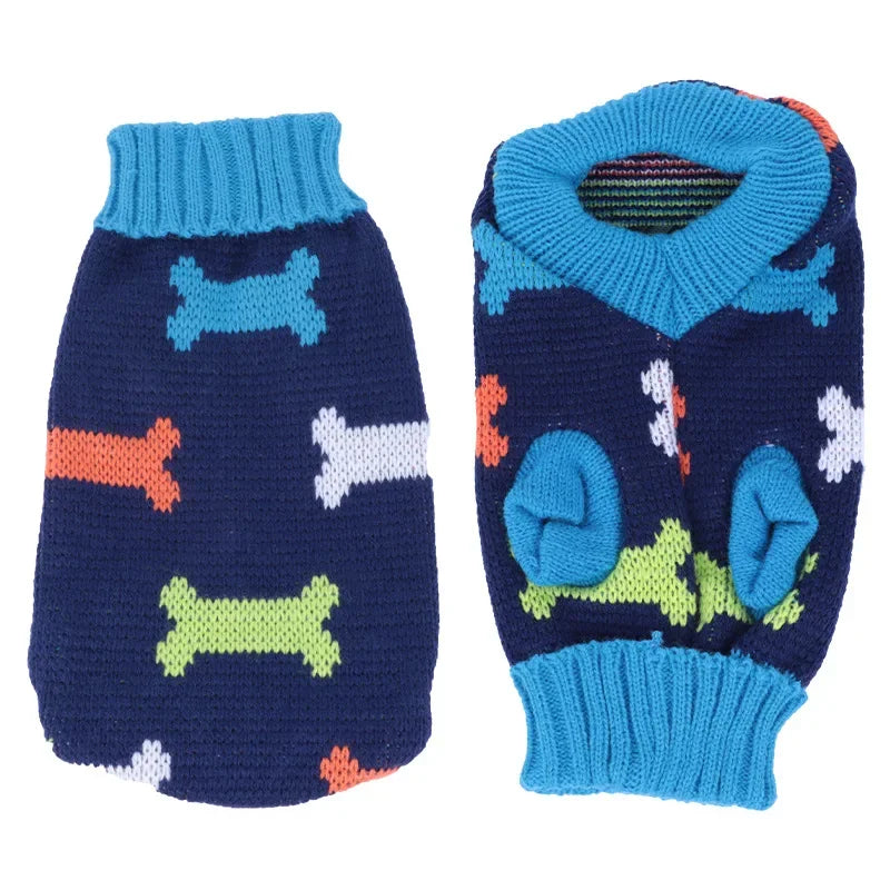 Winter Cat Sweater Vest – Fashion Warm Clothing for Sphynx Cats & Pets
