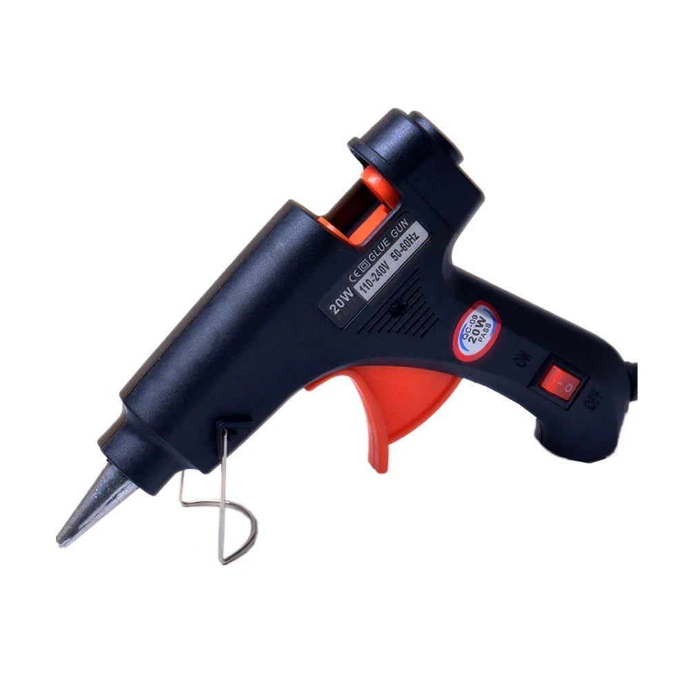 Mini Hot Glue Gun 20W – DIY Craft & Repair Tool with Glue Sticks