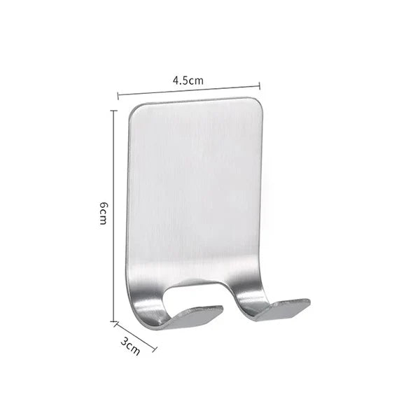 Stainless Steel Razor Holder Wall Mount Shaver Storage Hook Bathroom Organizer