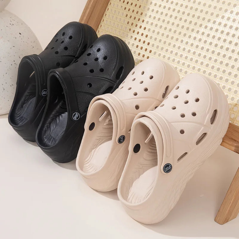 Women EVA Platform Clogs Thick Sole Non Slip Garden Sandals