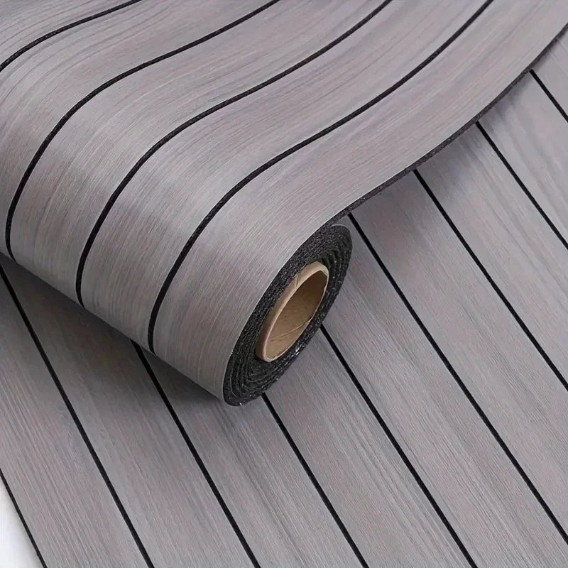 3D Wood Grain Wallpaper Self Adhesive Waterproof Removable DIY Wall Ceiling Decor