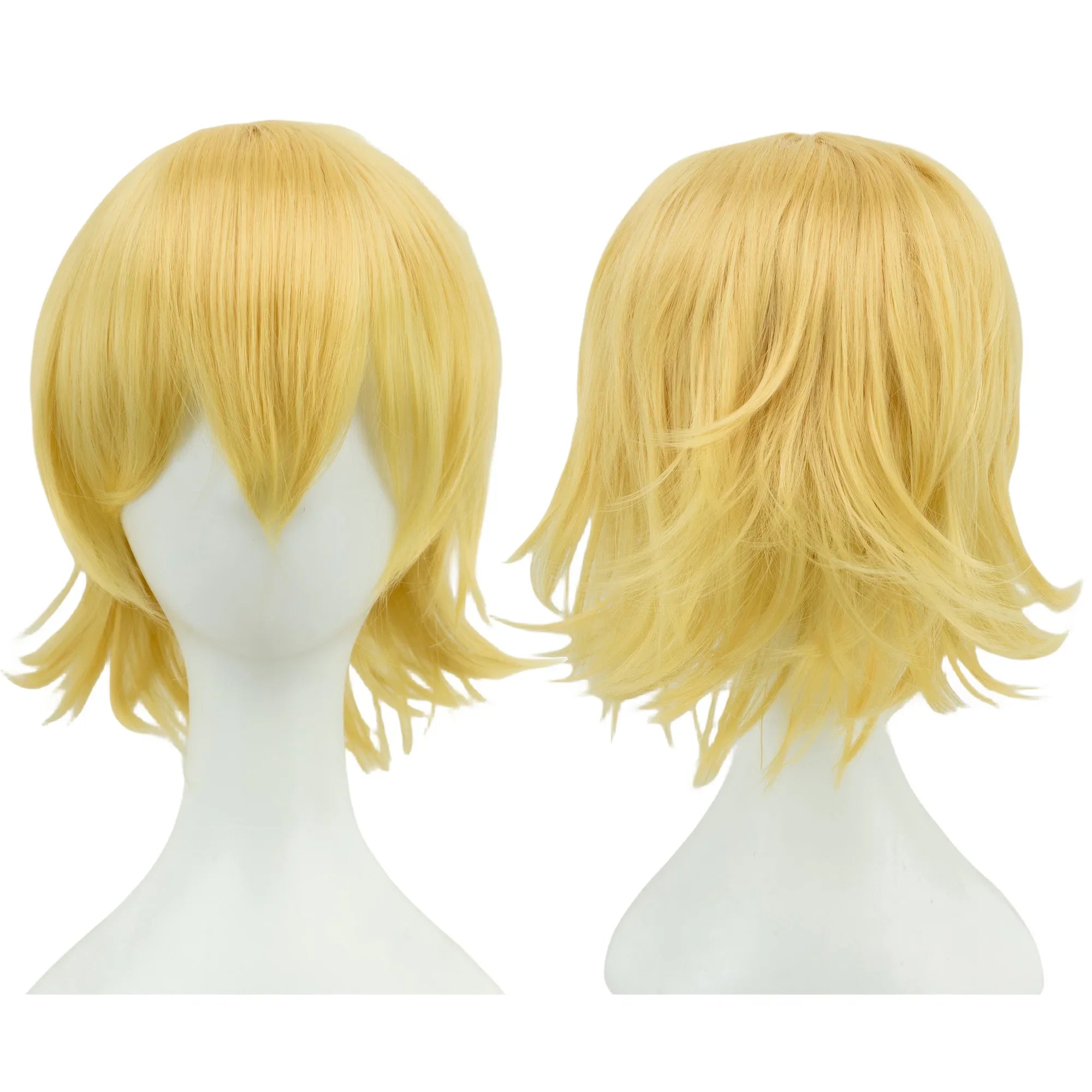 Colorful Cosplay Wig – Short Bob Hair with Bangs