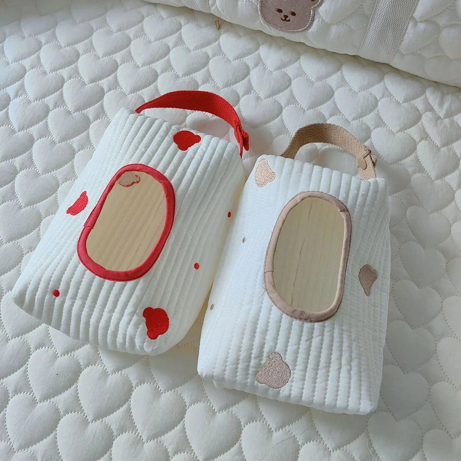 Cartoon Animal Tissue Box Wet Wipes Storage Holder