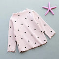 Girls Love Print Long Sleeve Cotton T Shirt