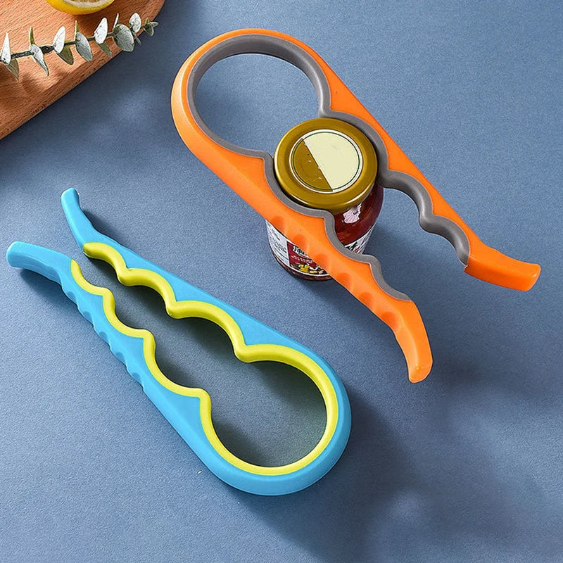 Multifunctional 4-in-1 Kitchen Tool Jar Gripper