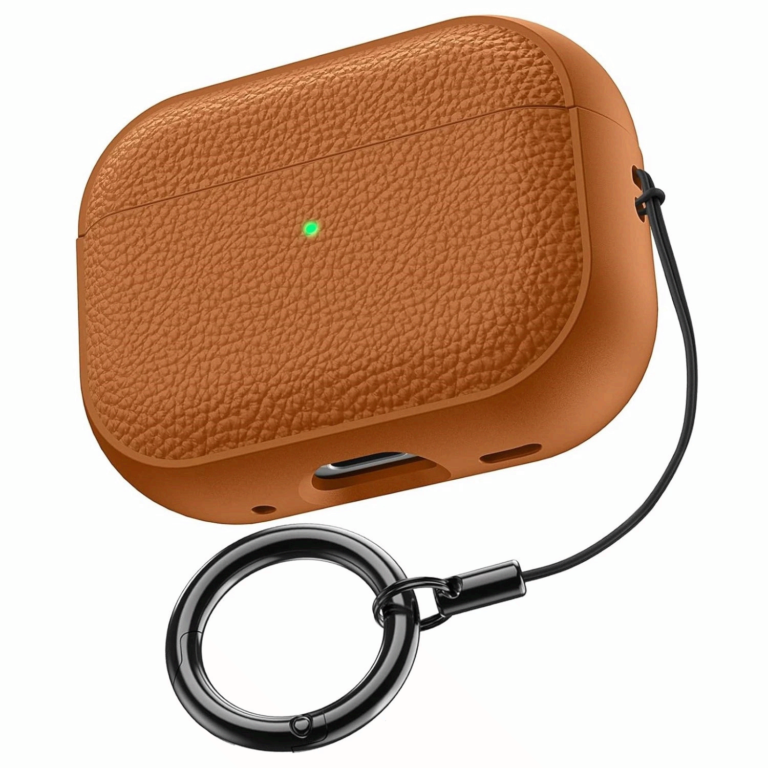 AirPods Pro 3 TPU Leather Case with Lanyard Protective Cover for AirPods 1–4 Pro 2