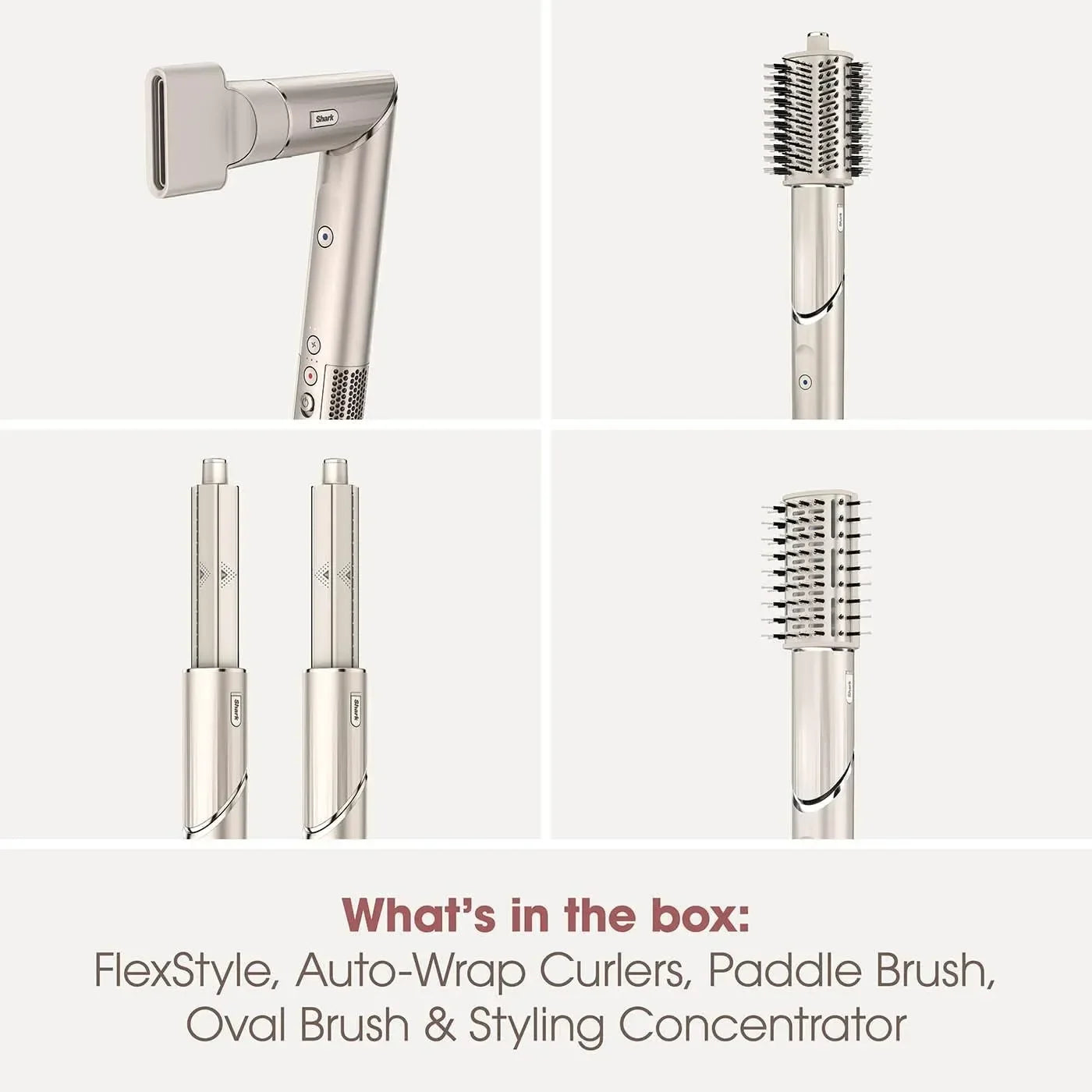 Shark FlexStyle HD430 5-in-1 Hair Dryer Negative Ion Automatic Curler High Speed Dryer