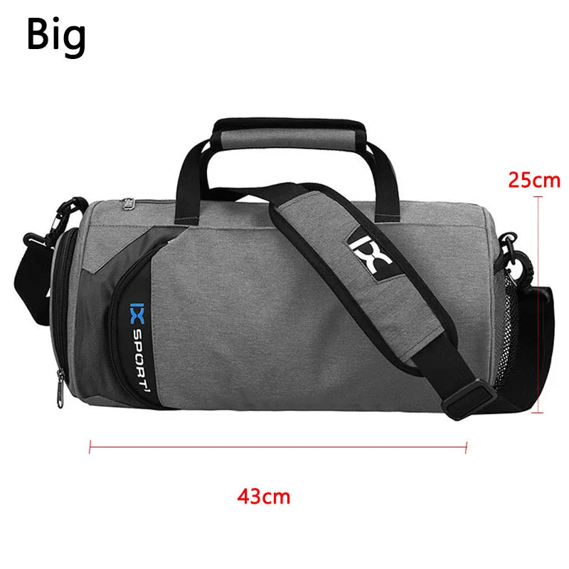 Gym Bag Wet Dry Separation Sports Travel Yoga Bag Shoe Compartment Shoulder Duffel