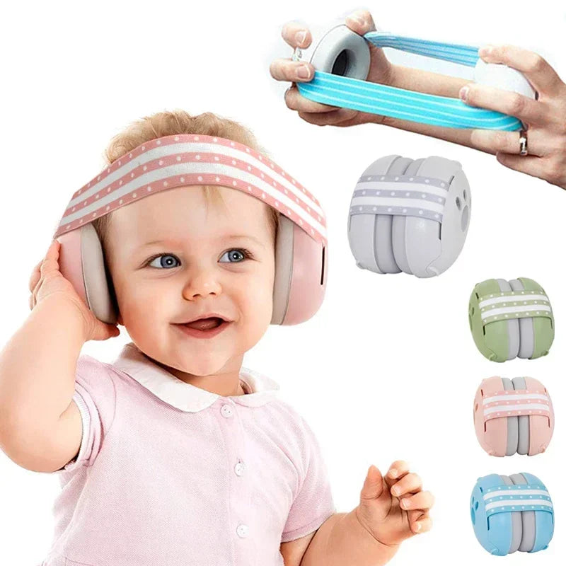 Baby Noise Reduction Earmuffs Ear Protection Headphones for Babies Toddlers
