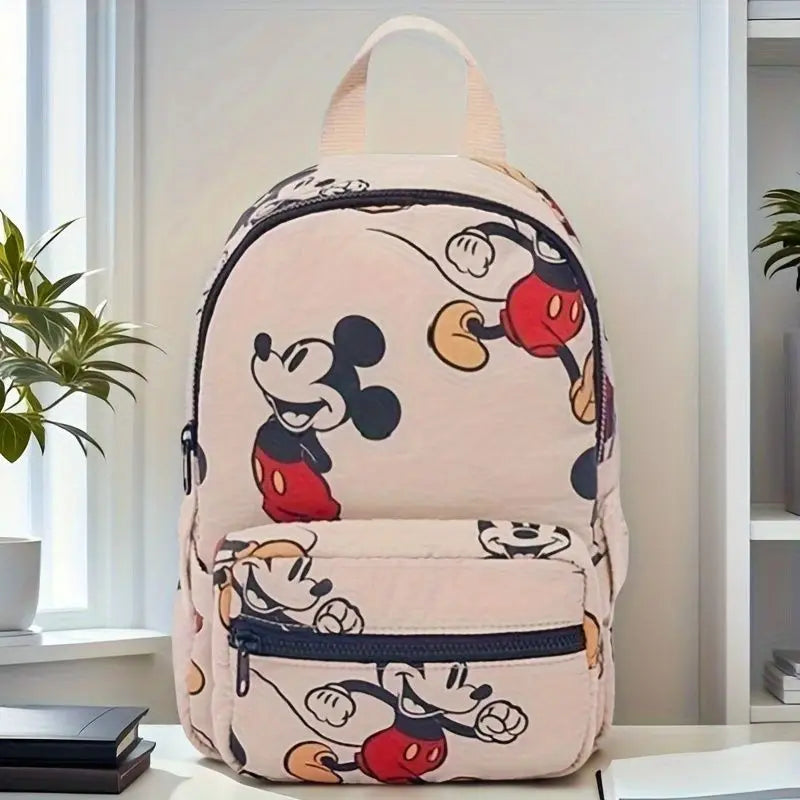 Mickey Cartoon Kids School Backpack Cute Fashion Bag