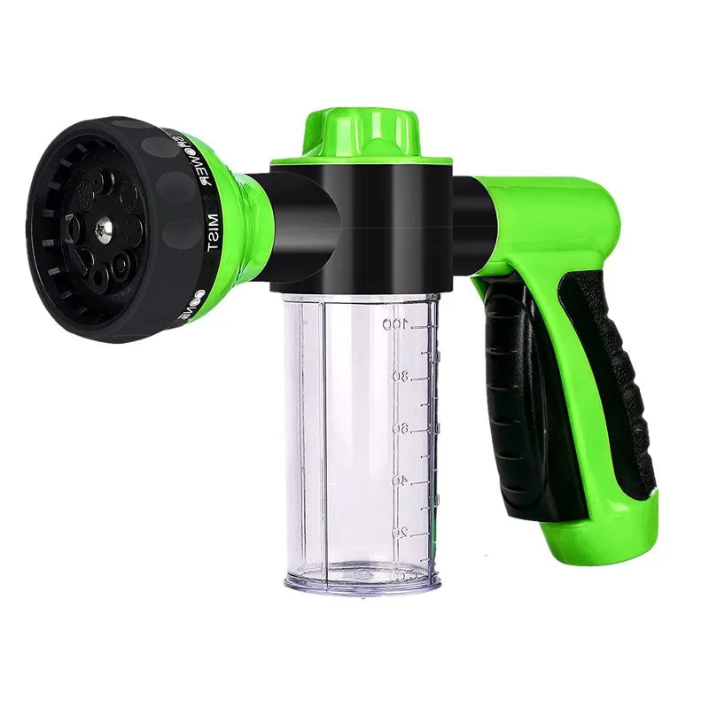 Pet Shower Sprayer Hose 3 Mode Adjustable Dog Bath Nozzle Foam Cleaning Tool