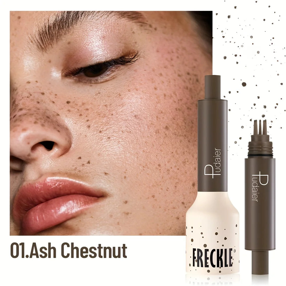 Freckle Stamp Makeup Pen – Natural Fake Freckles Waterproof Long Lasting Beauty Tool