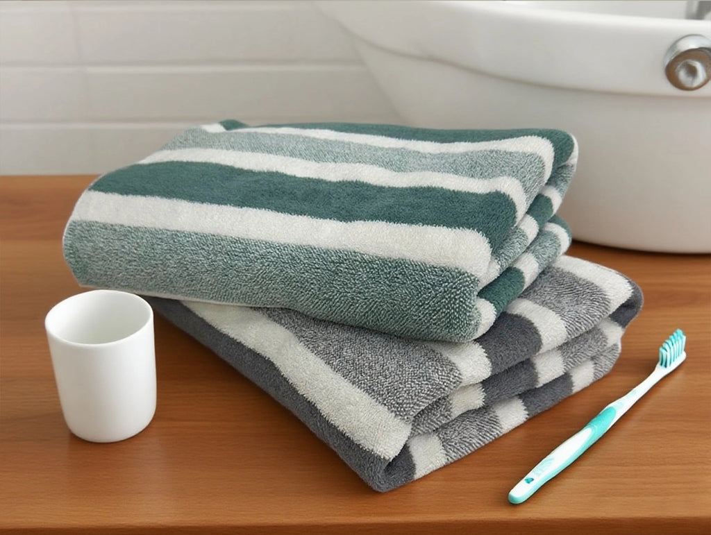 Thick Bath Towel Quick Dry Strong Absorbent Durable Non Shedding Home Beach Towel