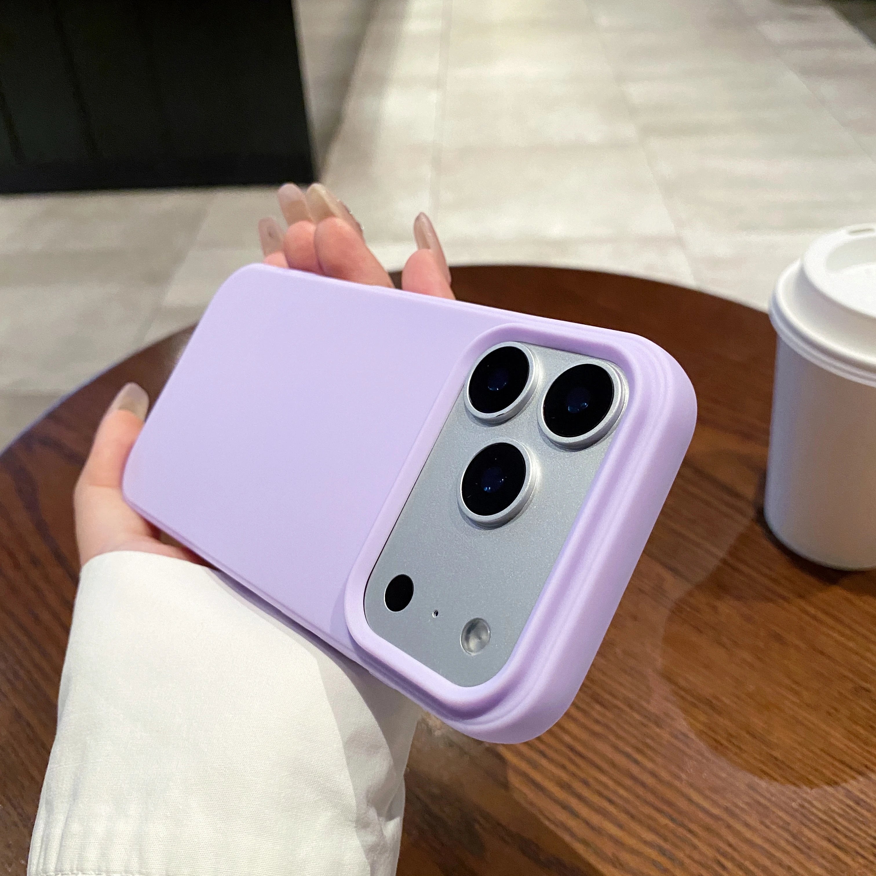 Simple Couple Candy Color Soft Shockproof Anti Fall iPhone Case