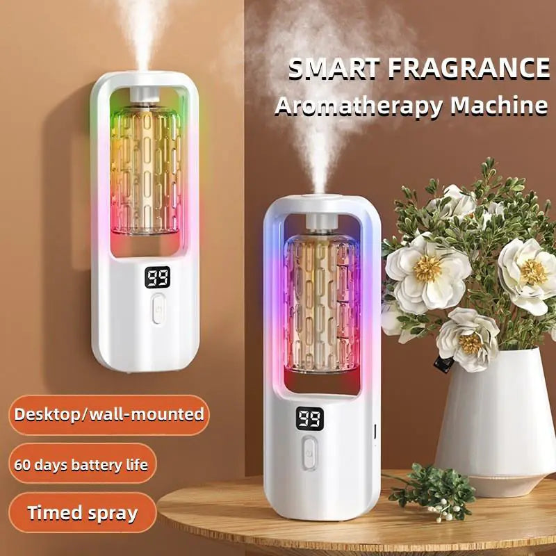 Wall Mounted Aroma Diffuser 50ml Essential Oil Air Freshener with Timer