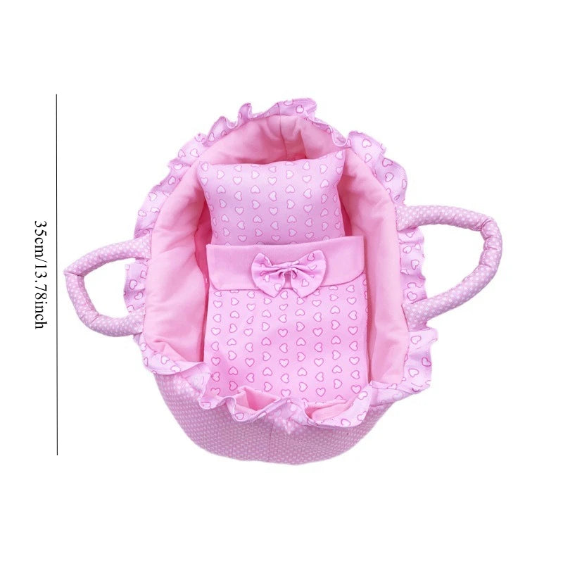 Doll Hand Pull Basket Accessory for 35cm Dolls