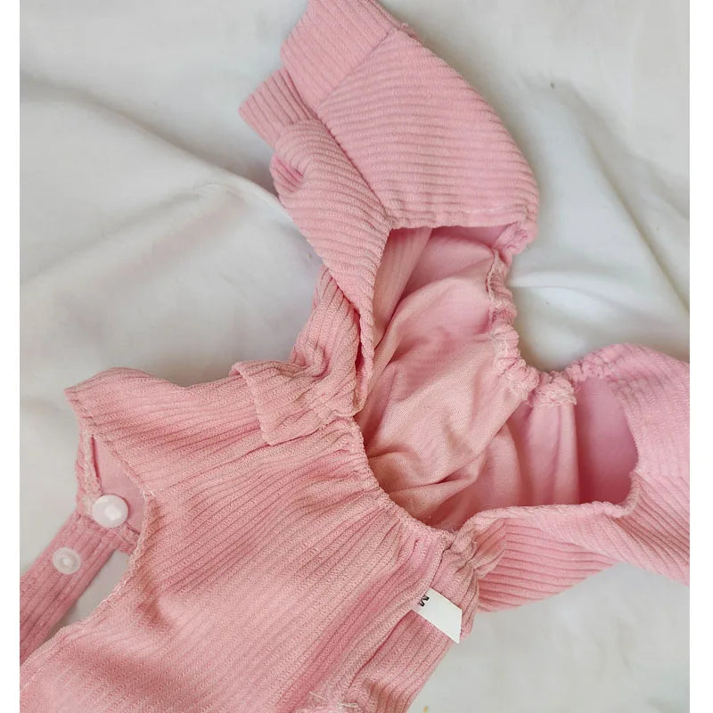 Small Medium Dog Strap Jumpsuit Cute Pet Overalls Pajamas