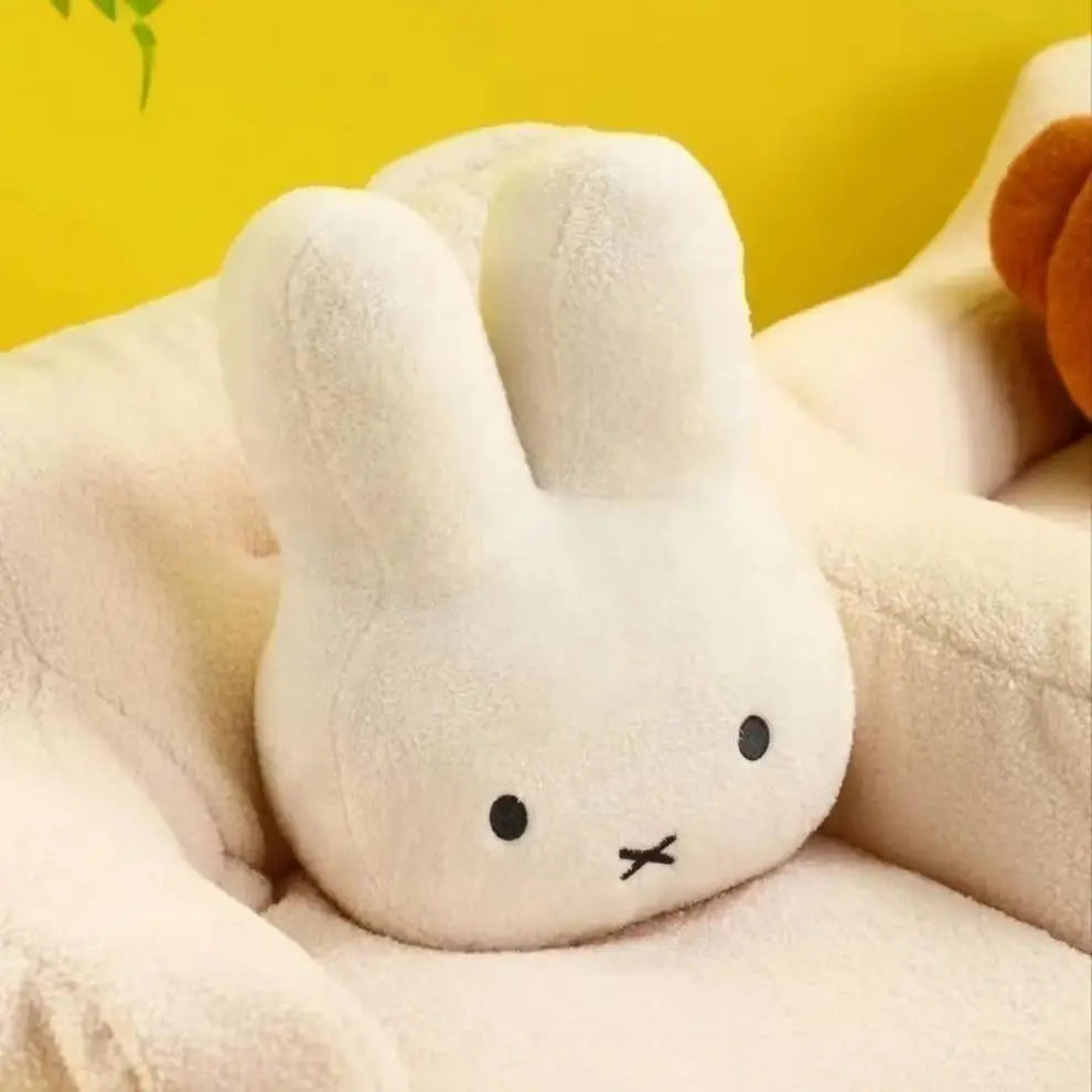 Miffy Black eyes Cute Doll Plush Toy Kawaii Bed Pillow