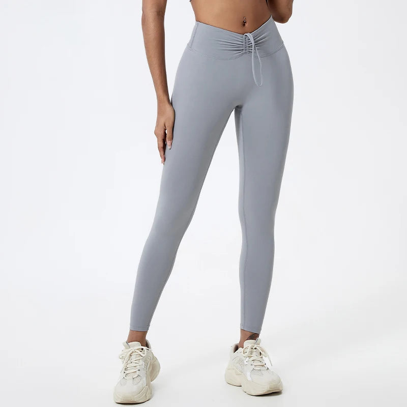 Women High Waist Push Up Yoga Leggings Summer Workout Pants