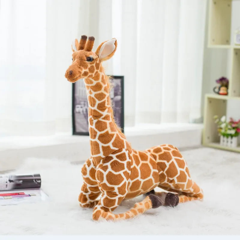 Giant Giraffe Plush Toy Soft Stuffed Animal Doll
