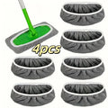 Reusable Mop Pads 4PCS Ultra Fine Fiber High Absorbent Cleaning Replacement Pads