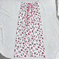 Women’s Cute Cat Cartoon Pajama Pants Y2K Kawaii Loose Casual Home Trousers