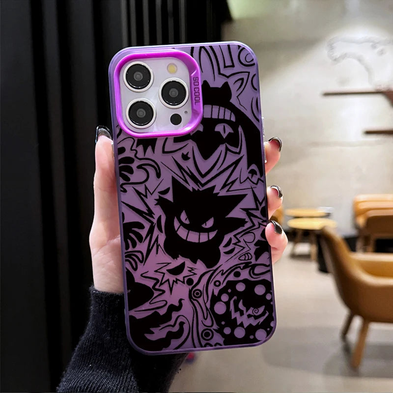 Anime Gengar Hard Shockproof iPhone Case