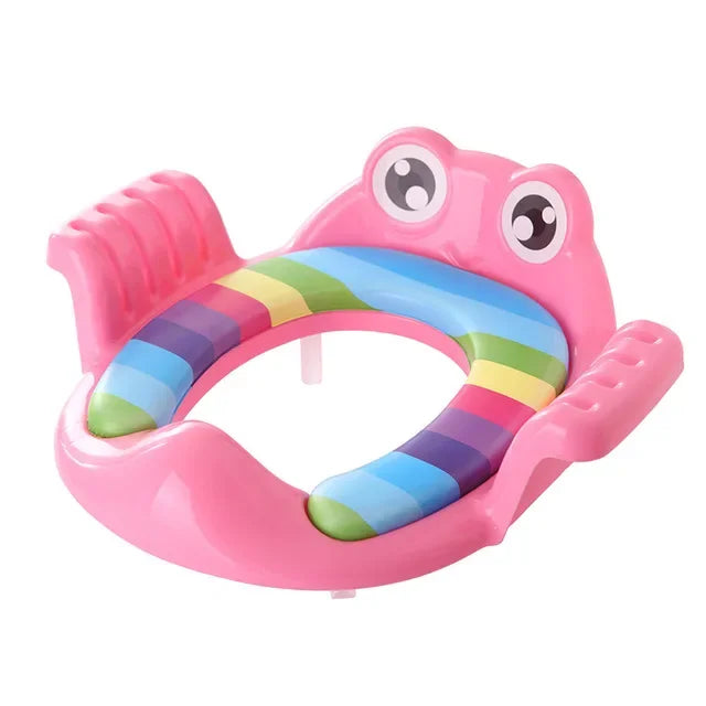 Adjustable Kids Potty Training Seat with Step Stool Ladder