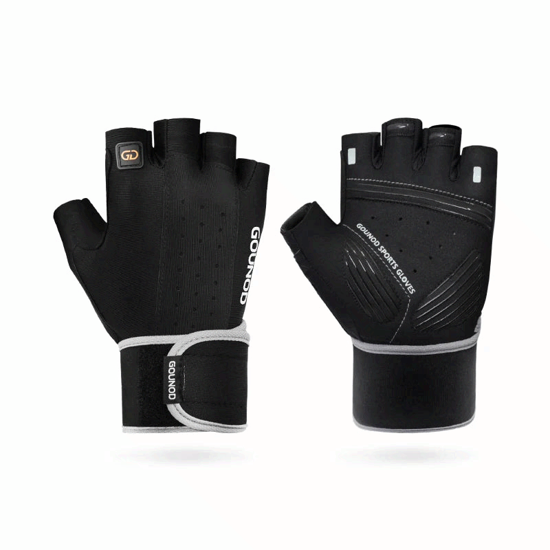 Weightlifting Gloves Wrist Support Anti Slip Gym Gloves
