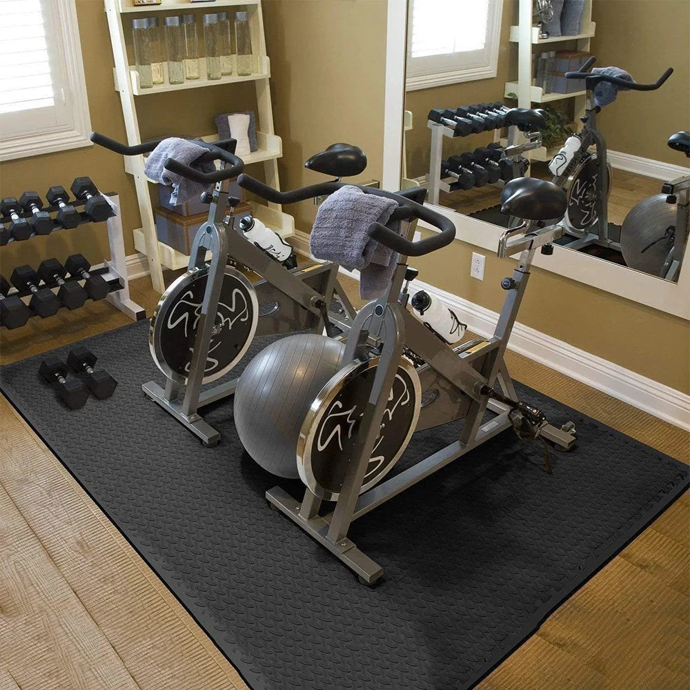 EVA Interlocking Foam Gym Floor Mat Non Slip Fitness Puzzle Tiles