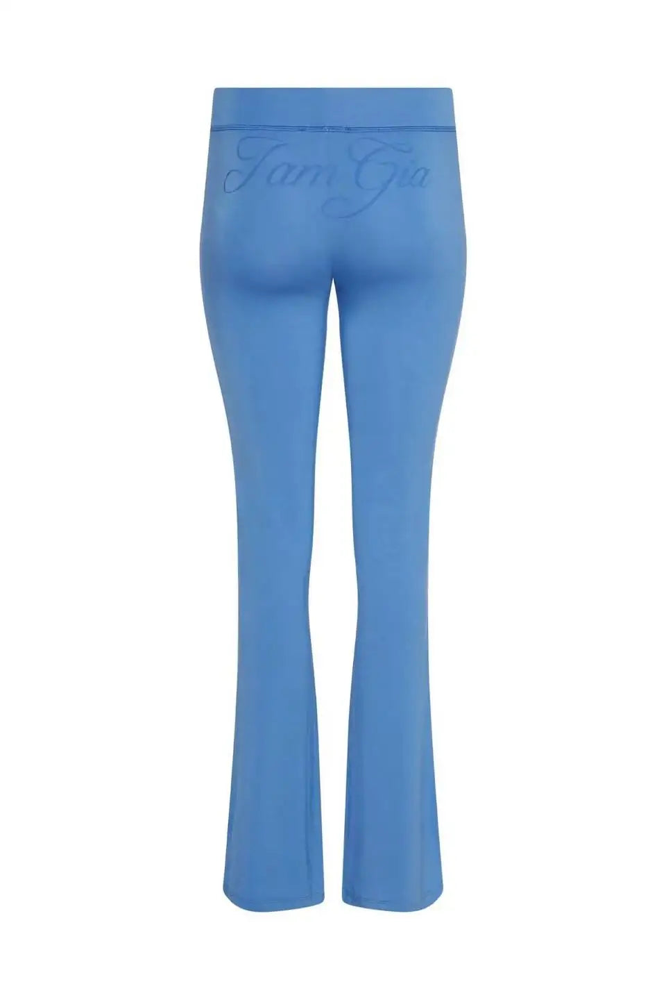 Women Zip Up Long Sleeve Spring Top with Low Waist Flared Pants Two Piece Outfit