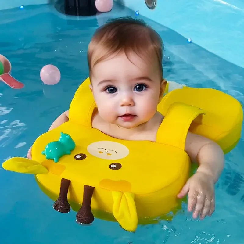 Baby Non Inflatable Swim Float Ring for Infants 6-36 Months