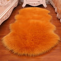 Artificial Sheepskin Rug Long Hair Fluffy Soft Faux Wool Shaggy Floor Mat Home Decor