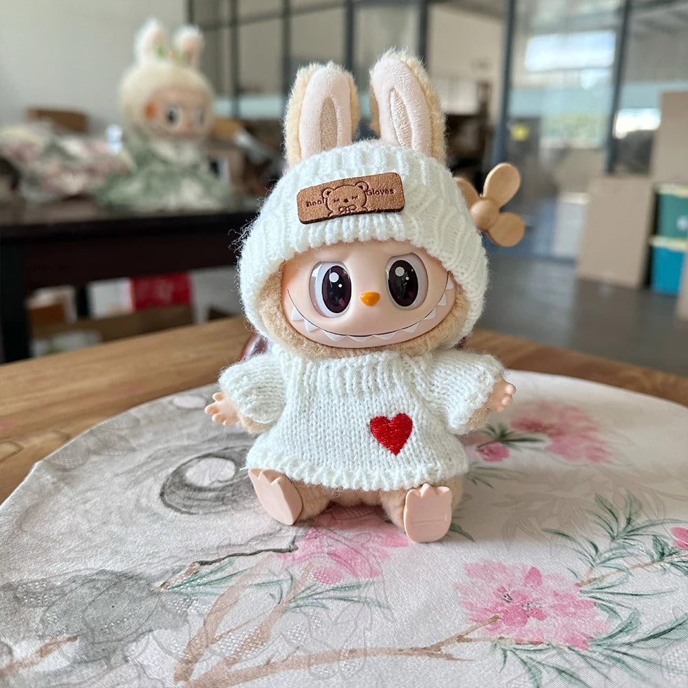 17cm Plush Doll Clothes Set No Shoes for V1 V2 V3