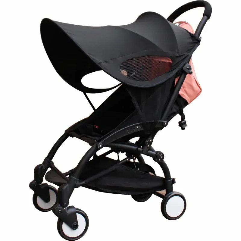 Universal Stroller Sun Shade Windproof Canopy Cover for Baby Stroller