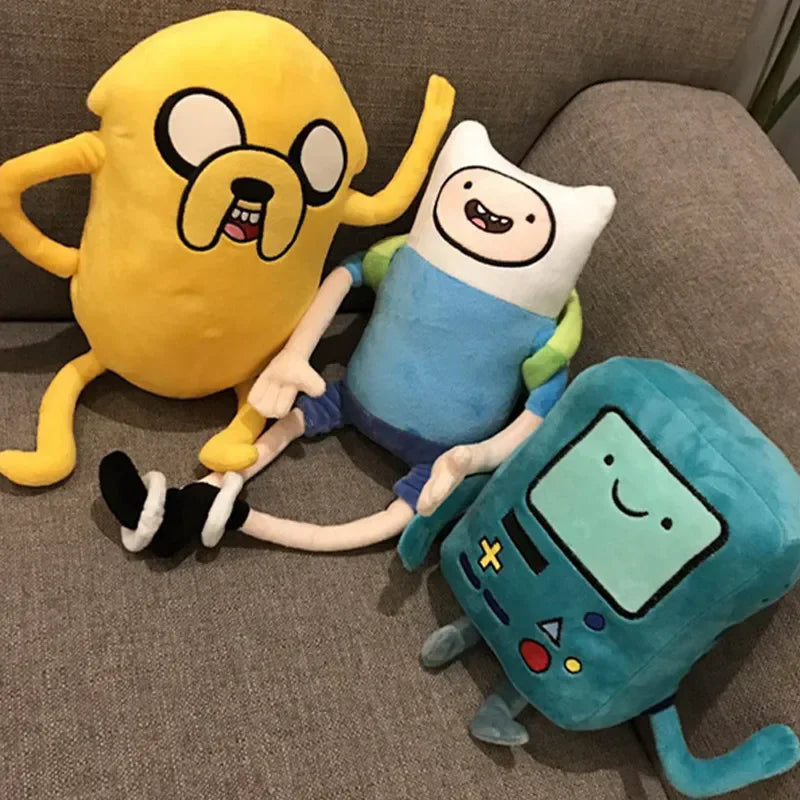 Adventure Time Plush Toy Finn Jake BMO Stuffed Doll