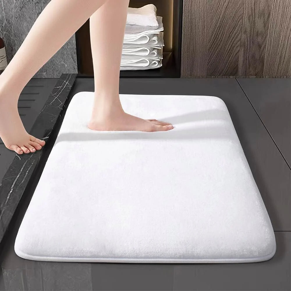Super Absorbent Bath Mat Non Slip Bathroom Floor Rug