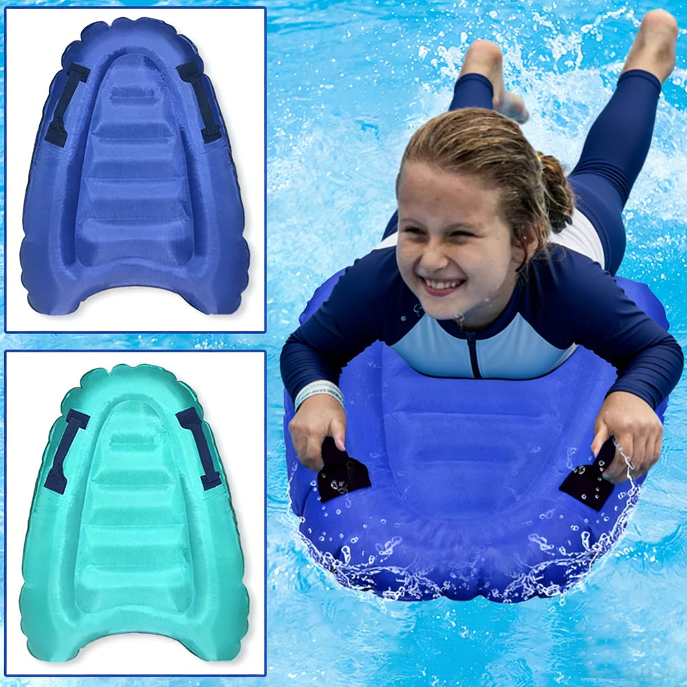 Oxford Cloth Inflatable Pool Float Bed Swimming Surfboard Raft