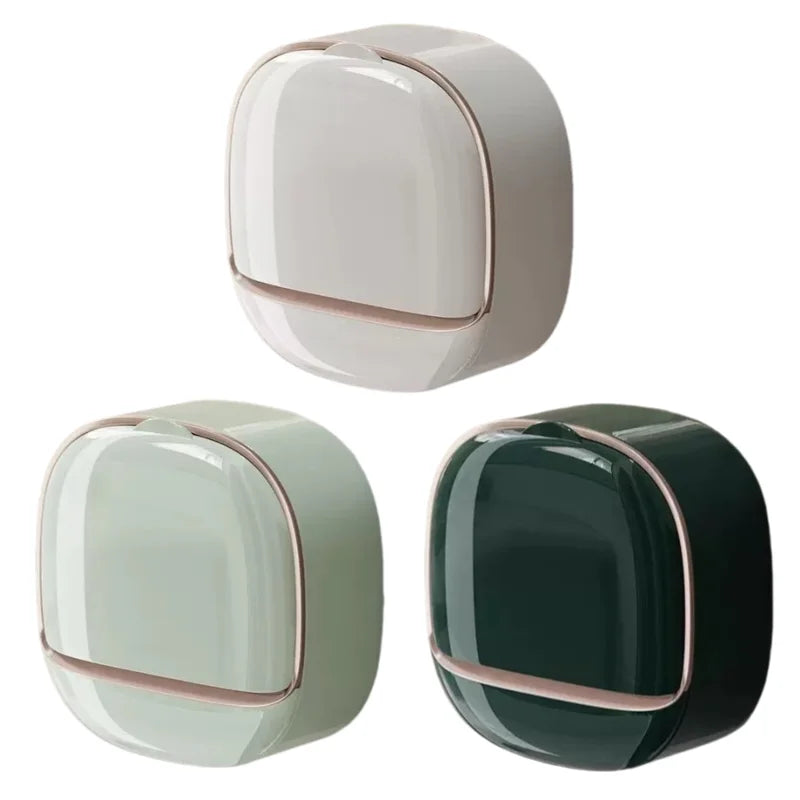 Waterproof Soap Box Hanging Bathroom Soap Holder with Drainage Storage Case