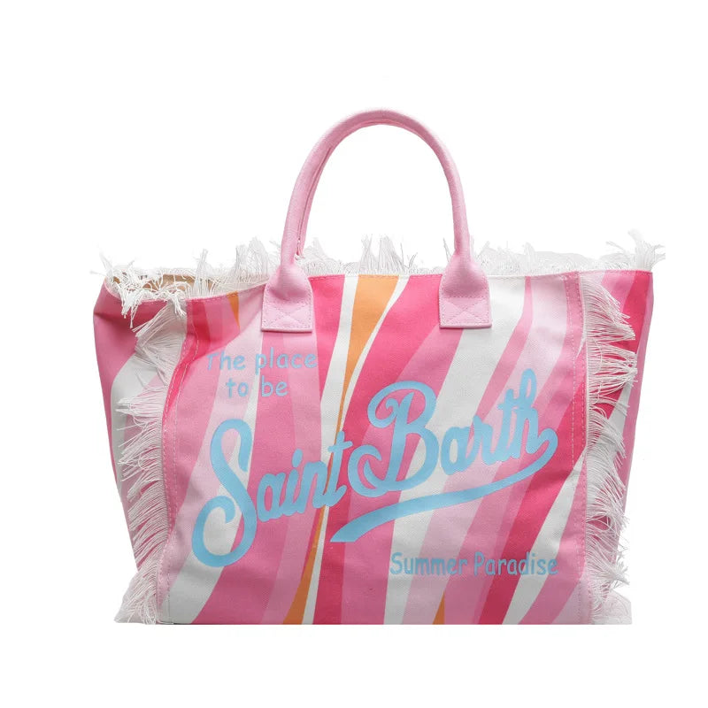 Large Capacity Canvas Tote Bag Fashion Envelope Shoulder Handbag
