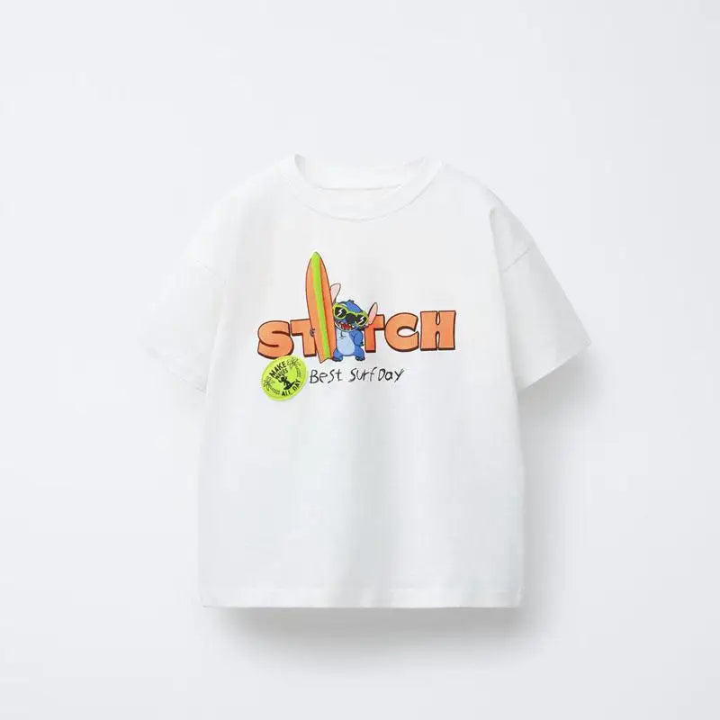 Toddler Cartoon Car T Shirt Cotton Summer Tee