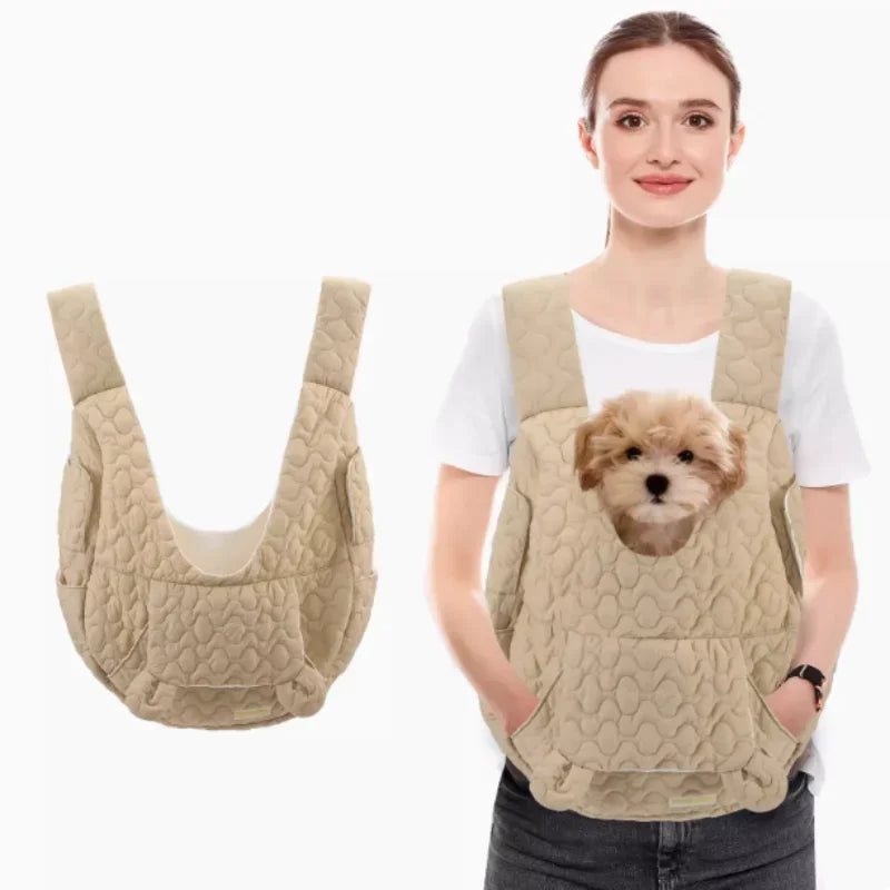 Large Capacity Pet Carrier Backpack Waterproof Chest Bag for Dogs Cats