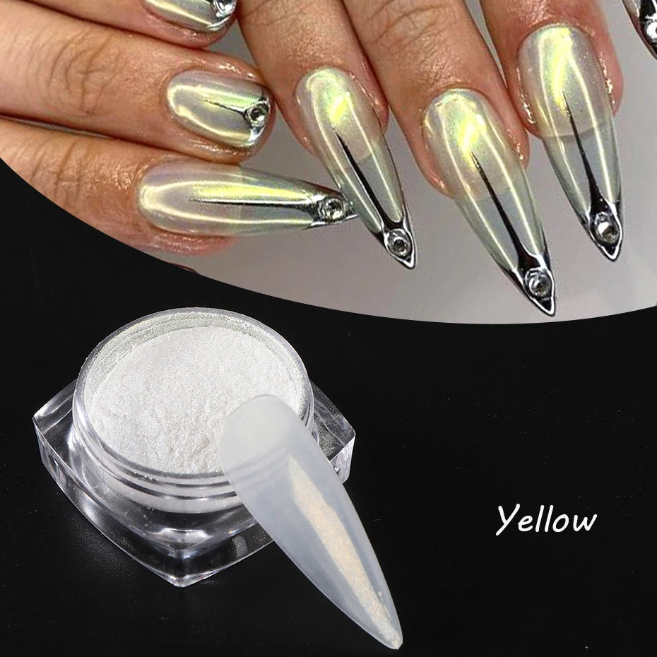 Pearl Chrome Nails in Seconds – Easy Nail Upgrade