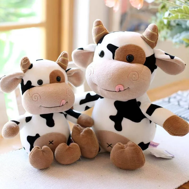 Cute Cow Plush Pillow Gift for Kids and Girlfriend