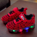Kids Spider Hero Mesh Sneakers Breathable Anti Slip Casual Shoes