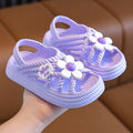 Kids Summer Slippers Soft Sole Anti Slip Beach Sandals for Boys Girls