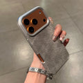 Denim Fabric Soft Shockproof Bumperi iPhone Case