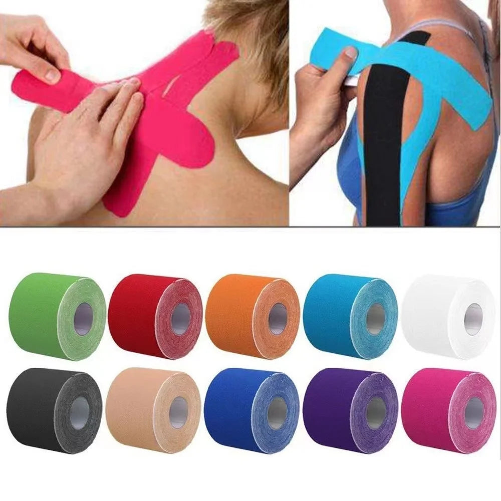 Kinesiology Tape Muscle Support Pain Relief Athletic Sports Tape 5M